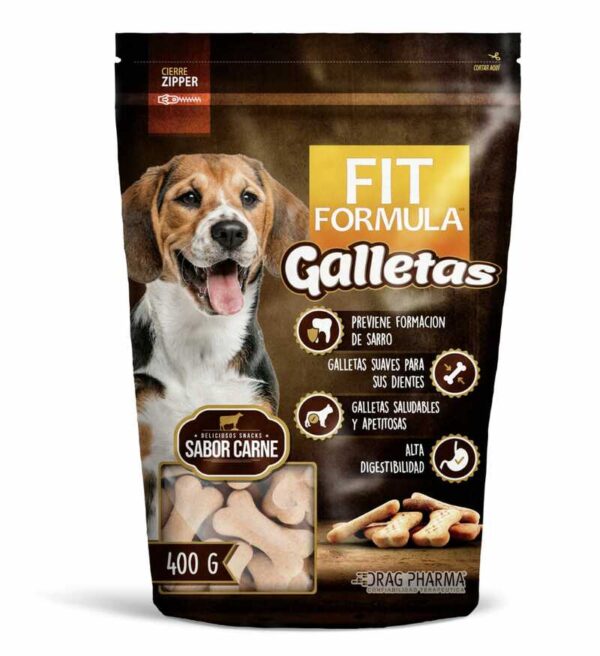 GALLETAS FIT FORMULA 400 GR.